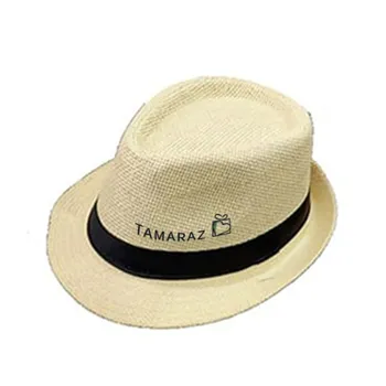 כובע קש ממותג