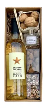 מארז יין ואגוזים